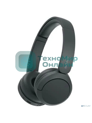 Беспроводные наушники Sony WH-CH520 черный, накладные, Bluetooth, до 40 ч