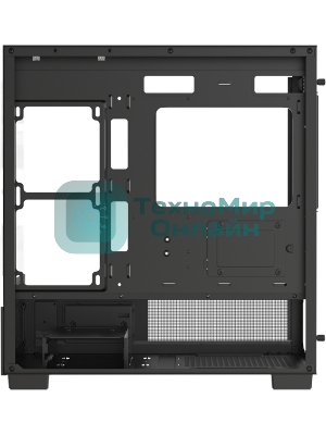 Компьютерный корпус AeroCool/Formula V Line Crystal E1M Black, MATX, USB3.0*2, Switch Display Panel