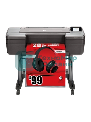 Плоттер струйный HP DesignJet Z6 Postscript (T8W15A), A1, цветной, 24