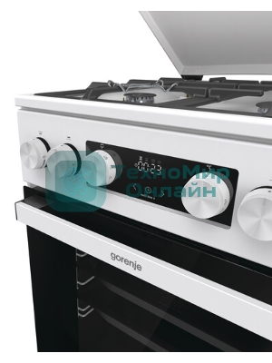 Плита комбинированная Gorenje GK5C42WF-B белый, конфорок 4 газовых, духовка 70 л, 50 см x 85 см x 59.4 см