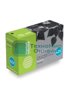 Картридж лазерный Cactus CS-Q5942X черный (20000 стр.) для HP 4250/4350