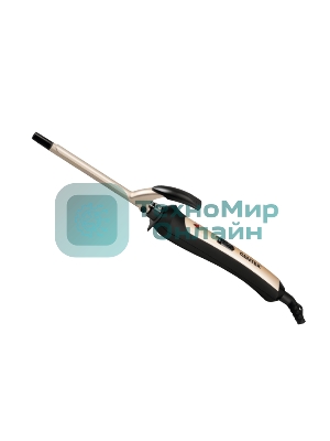 Щипцы для завивки волос Centek CT-2091 черный/золотистый, 9 мм, 200 °C, 1 режим