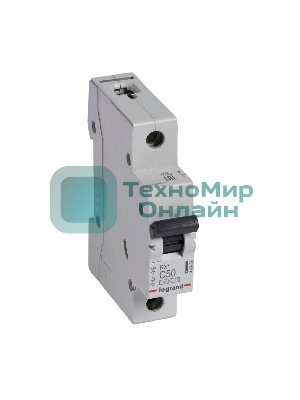Выключатель автоматический Legrand 419669 RX3 4,5кА 50А 1П C