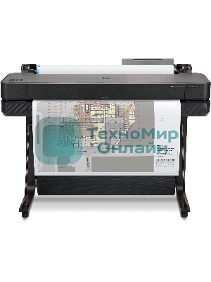 Плоттер струйный HP Designjet T630 (5HB11A/5HB11D), A0, 36
