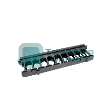 Кабельный органайзер ЦМО горизонтальный с пластиковыми пальцами 19