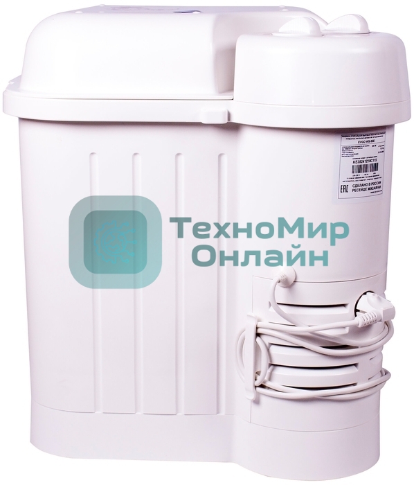 Стиральная машина EVGO WS-35E белый, загрузка вертикальная 3,5 кг, 0 об/мин., класс: А