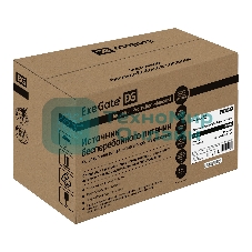 Источник бесперебойного питания ExeGate EX292764RUS SpecialPro UNB-600.LED.AVR.2SH.RJ.USB 600VA/360W, LED, AVR, 2*Schuko, RJ45/11, USB, черный