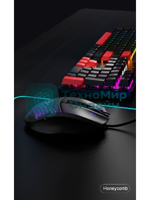 Мышь проводная A4Tech Bloody L65 Max черный/фиолетовый, 12000 dpi, USB, кнопки - 7