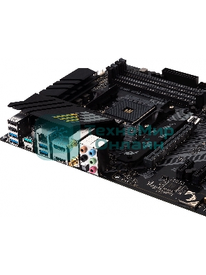 Материнская плата ASUS TUF GAMING B550-PLUS WIFI II, AM4, AMD B550, 4xDDR4, 6xSATA, 2xM.2, 1xPCI-E 3.0 x16, 1xPCI-E 4.0 x16, 3xPCI-E x1, 1xDP, 1xHDMI, 1x 2.5Gb LAN, 2xUSB-A 3.2 Gen 1, 1xUSB-A 3.2 Gen 2, 1xUSB-C 3.2 Gen 2, 3x3.5 мм, 7.1, ATX