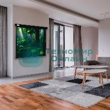 Экран Cactus 213x213см Wallscreen CS-PSW-213X213-BK 1:1 настенно-потолочный рулонный черный