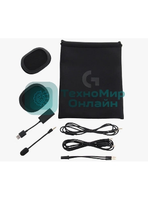Гарнитура Logitech G Pro X Gaming Headset чёрный, проводная, USB/3.5 мм