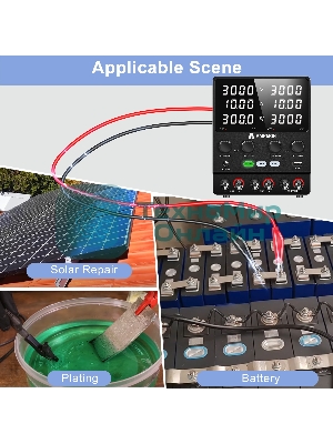 Лабораторный блок питания двухканальный Amperin AI-W3010x2C 30V, 10A, 0,6 кВт