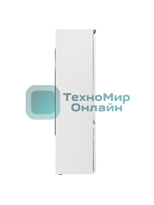 Встраиваемый холодильник Maunfeld MBF193SLFWGR Inverter белый двухкамерный 229/76 л морозилка снизу