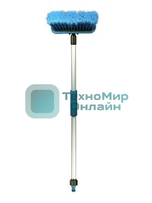 Щетка BLACK&BLUE ВВ601 для мытья алюминиевая проточная ручка, 69 см 39791