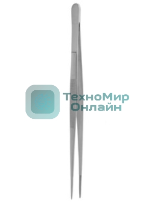 Пинцет Rexant прямой, рифленый 200 мм (блистер)