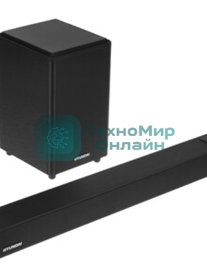 Микросистема Hyundai H-HA650 черный 150Вт FM USB BT SD/MMC/MS