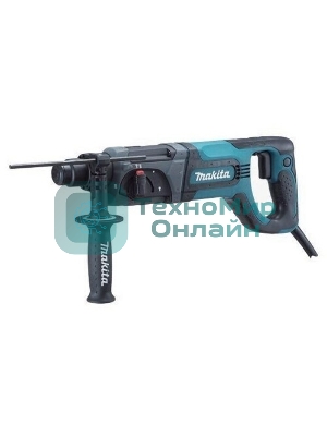 Перфоратор Makita HR2475, SDS-plus, 780 Вт, 2,7 Дж, от сети