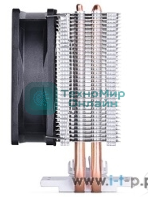 Кулер для процессора DEEPCOOL ICE EDGE MINI FS V2.0 синий, 80 мм, алюминий/медь, 2200 об/мин, 24.7 дБ, 3 pin, 100 Вт, 112 мм