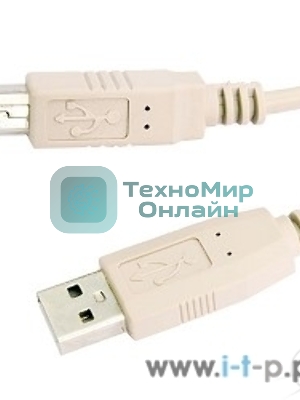 Кабель Defender USB04-06p.bagКабель USB 2.0 для соед. 1.8м AM/BM, пакет