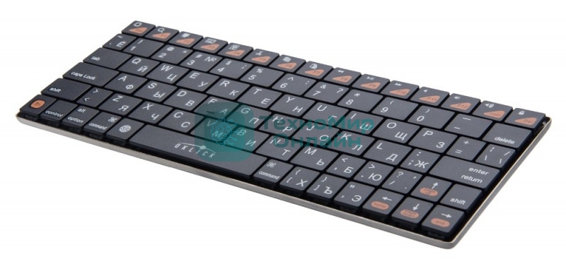 Клавиатура Oklick 840S беспроводная, Bluetooth, чёрный