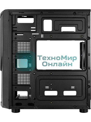Корпус Aerocool/Formula TOMAHAWK, ATX, без БП, 202x440.5x399мм (ШxГxВ), USB2.0 x2