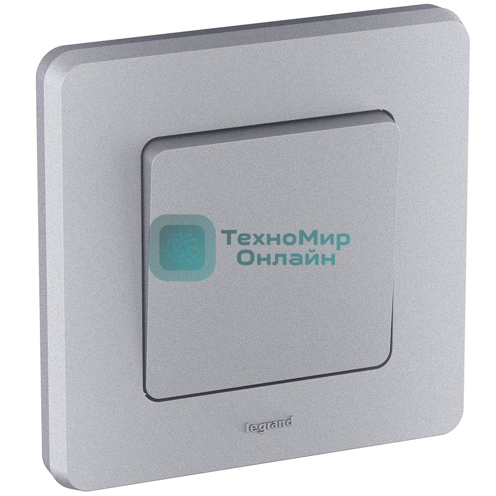 Рамка 1 пост алюминий Inspiria