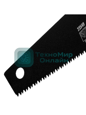 Ножовка по дереву Matrix, 400 мм,7-8 TPI,зуб-3D,каленый зуб,тефл.покр.полотна,двухкомпонентнаярук-ка
