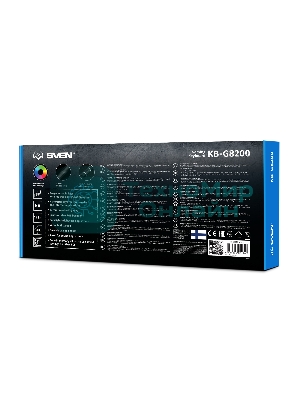 Клавиатура SVEN KB-G8200 проводная, USB Type-A, чёрный