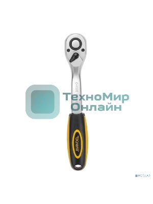 Ключ-трещотка для торцовых головок Kranz 1/2, СrV, 72 зубца