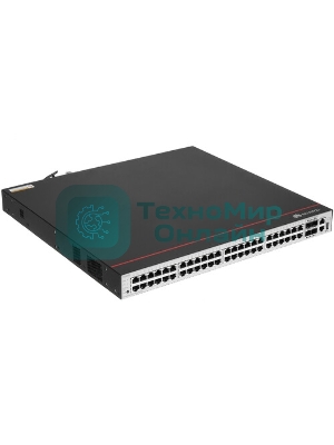 Коммутатор Huawei S310-48T4S L2+ (static route), 48*10/100/1000BASE-T ports, 4*GE SFP ports,