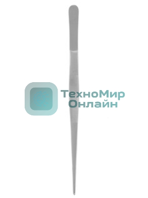 Пинцет Rexant прямой, рифленый 200 мм (блистер)