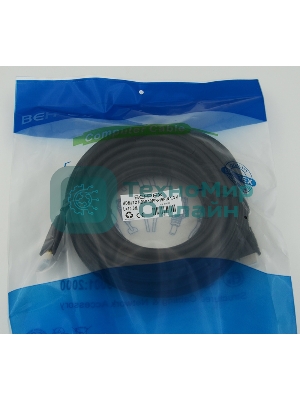 Кабель аудио-видео Behpex HDMI (m)/HDMI (m) 10м. черный