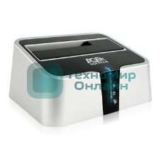 Док-станция для HDD AgeStar 3UBT2 SATA пластик серебристый 1