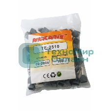 Наконечник штыревой втулочный изолированный Rexant F-10 мм 2х2.5 мм² (НШВи(2) 2.5-10/НГи2 2,5-10) серый