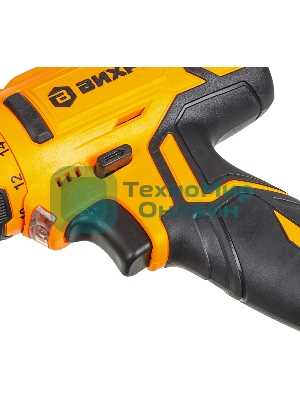 Дрель-шуруповерт Вихрь ДА-18Л-2КА, 18 В, 1,5 Ач, 35 Нм, щеточный
