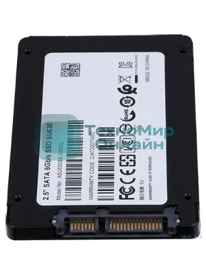 Накопитель SSD ADATA SU630, 240Gb, SATA III, 2.5