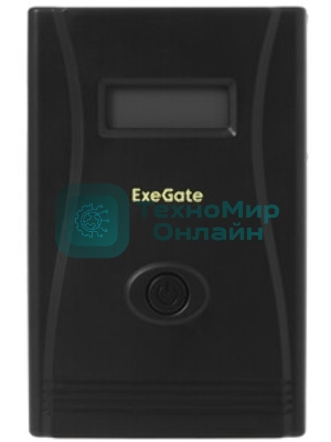 Источник бесперебойного питания ExeGate EP285531RUS SpecialPro Smart LLB-2200.LCD.AVR.EURO.RJ.USB 2200VA/1300W, LCD, AVR, 4 евророзетки, RJ45/11, USB, черный