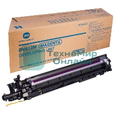 Блок проявки Konica-Minolta bizhub C224/284/364/454/554 красный DV-512M