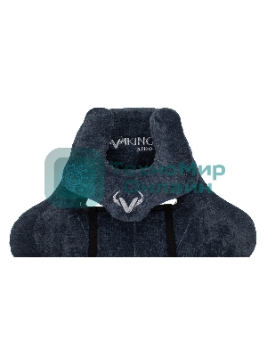 Кресло Бюрократ VIKING KNIGHT LT27 FABRIC синий, ткань, 120 кг, механизм качания