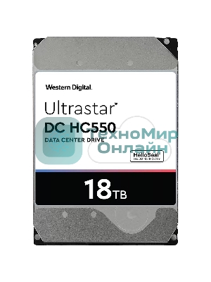 Жесткий диск Western Digital SAS 18Tb 7200RPM 12Gb/S 512MB DC HC550 0F38353