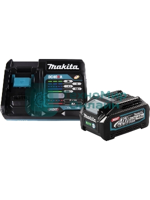 Батарея аккумуляторная Makita BL4040 40В 4Ач Li-Ion (З/У в компл.) (191J67-0)