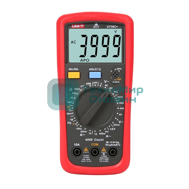 Мультиметр универсальный UNI-T UT39С+