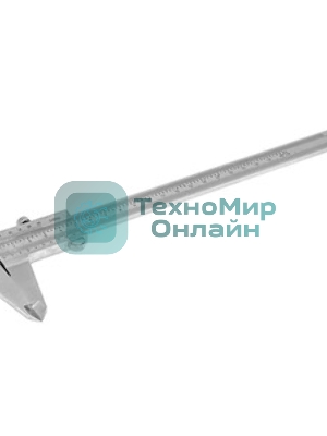 Штангенциркуль Deli DL92200C 200мм, нержавеющая сталь, метрическая/дюймовая шкала, кейс