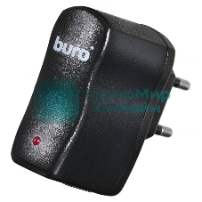 Сетевое зарядное устройство Buro XCJ-021-1A 1A универсальное черный