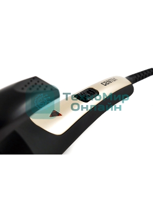 Щипцы для завивки волос Centek CT-2091 черный/золотистый, 9 мм, 200 °C, 1 режим