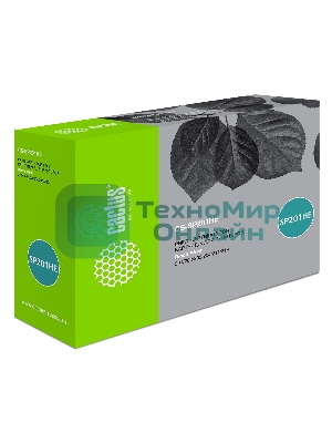 Картридж лазерный Cactus CS-SP201HE черный (2600 стр.) для Ricoh SP 201/203/211/213