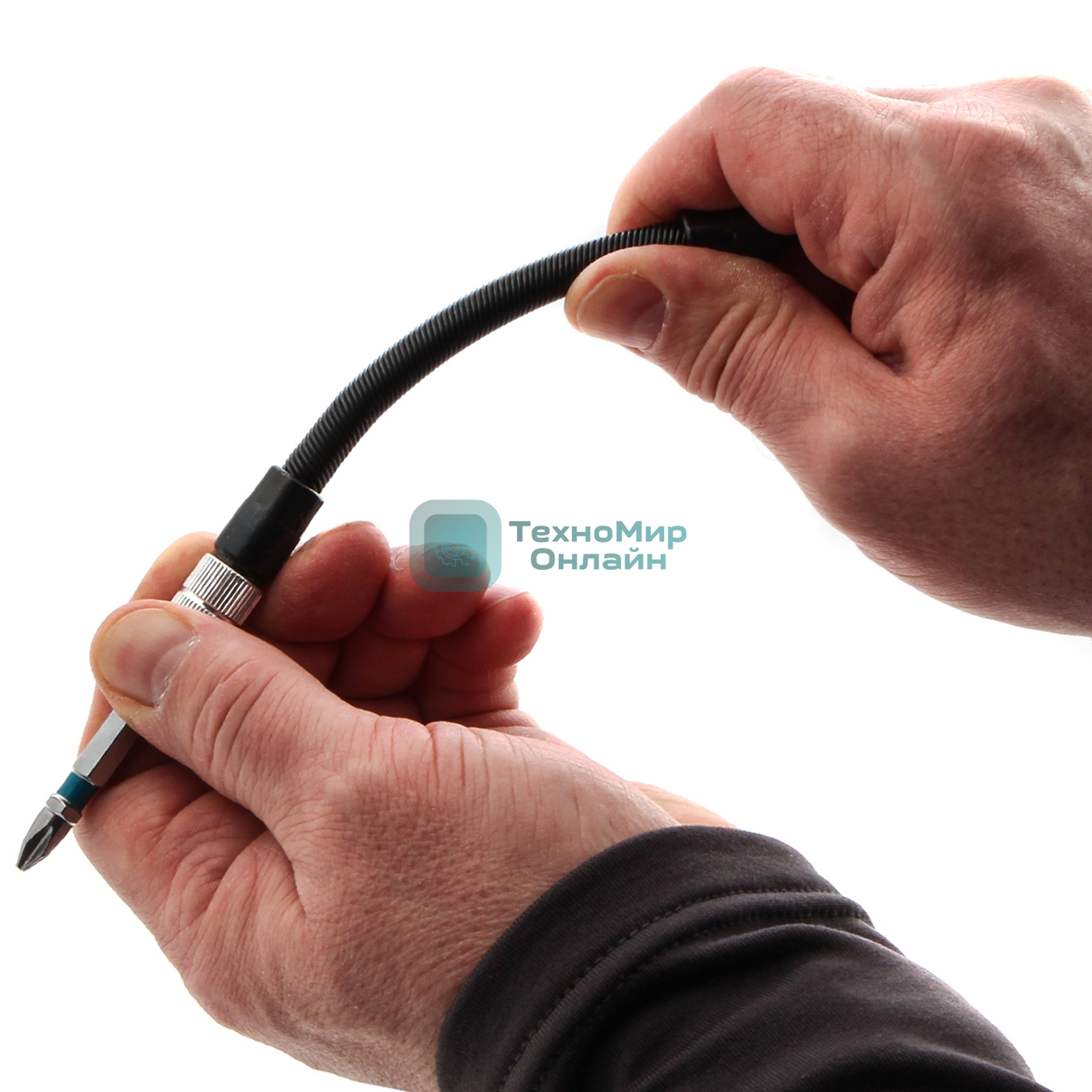 Гибкий переходник для бит Gross 145 мм, 1/4