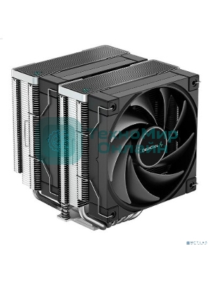 Кулер для процессора DEEPCOOL AK620 черный, 120 мм, алюминий/медь, 1850 об/мин, 28 дБ, 4 pin, 260 Вт, 162 мм