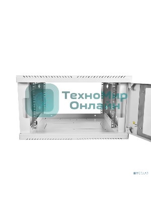 Шкаф телеком. настен, 6U, 600x650 дверь стекло (ШРН-6.650) (1 коробка)