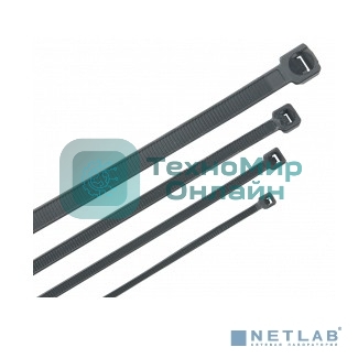 Хомут IEK UHH33-D048-300-100-K02 морозостойкий Хкм 4,8х300мм черный (100шт)